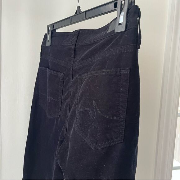 AG Women’s Farrah Black Corduroy Skinny Pants Size 24‎ - Picture 11 of 11